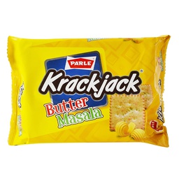 [0100026708] PARLE KRACKJACK BUTTER MASALA BISCUITS 124.2GM