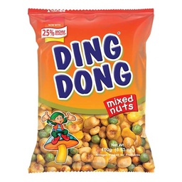 [0100008402] DING DONG MIXED NUTS ORANGE 100GM
