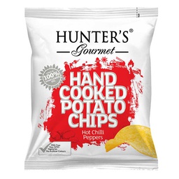 [0100009300] HUNTERS POTATO CHIPS HOT CHILLI PPRS 40GM