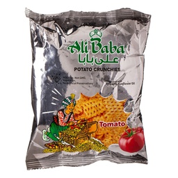 [0100009337] ALIBABA POTATO CHIPS TOMATO 15GM