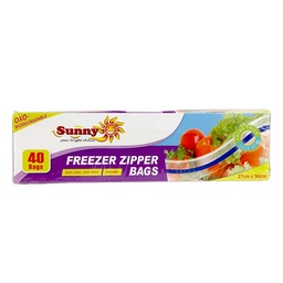 [0100024686] FREEZER ZIPPER BAGS 27X30 CM 40S