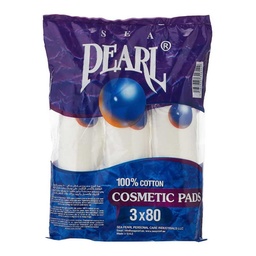 [0100025271] PEARL COSMETIC PADS 3X80