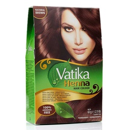 [0100008038] DABUR VATIKA HENNA HAIR COLOR NTRL BRWN 10GM
