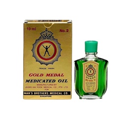 [0100008162] GOLD MEDAL MEDICATED OIL 10ML