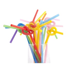 [0100011129] PLASTIC STRAW 100PC 6MM