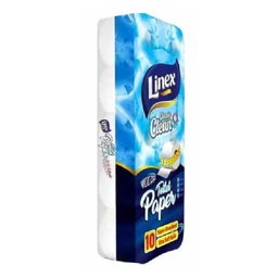 [0100011094] LINEX TOILET ROLLS 10X400S