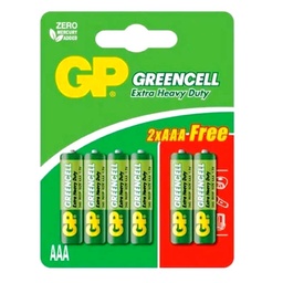 [0100026958] GP15G4/2-IU6 GREENCELL EXTRA HEAVY DUTY 4+2 AA R6P 1.5V