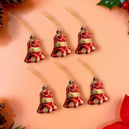 [0100026787] CHRISTMAS BELLS 6X6CM