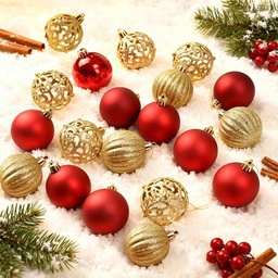 [0100026793] CHRISTMAS BALLS 20X6CM