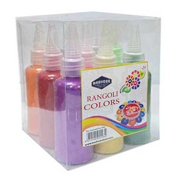 [0100022116] MADHOOR RANGOLI BOTTLE 9 COLORS