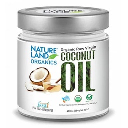 [0100018643] NATURE LAND COCONUT OIL 400ML