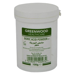 [0100025042] GREEN LAND BORIC ACID 100GM