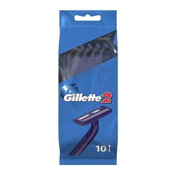 [0100013217] GILLETTE BLUE 2 DISPOSABLES 10S