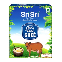 [0100025488] SRI SRI PURE COW GHEE TIN 500GM