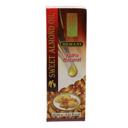 [0100012398] HEMANI OIL SWEET  ALMOND 60ML