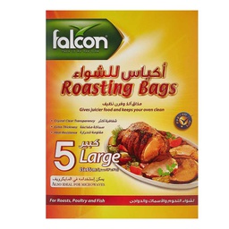 [0100020856] FALCON ROASTING BAGS 43 X 35 CM (5 PCS)