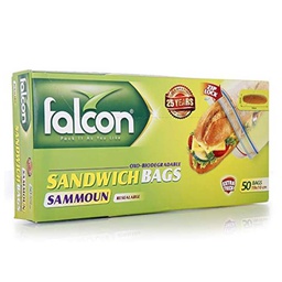 [0100020890] FALCON SAMOON SANDWICH BAG  (19 X 10 CM) SMALL