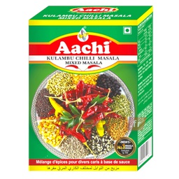 [0100013851] AACHI KULAMBU CHILLI POWDER 160GM