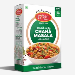 [0100016285] GREEN FARM CHANA MASALA 100G