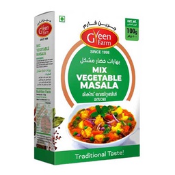 [0100016291] GREEN FARM MIX MASALA 200G