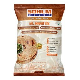 [0100024840] SOHUM MULTIGRAIN BHAKARI ATTA 500GM