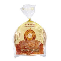 [0100003347] AL JADEED ARABIC BREAD WHITE 600GM
