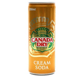 [0100026244] CANADA DRY CREAM SODA 250ML