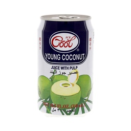 [0100009578] ICE COOL YOUNG COCONUT JUICE 310ML CAN