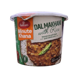 [0100003262] HALDIRAMS INSTANT BOWL DAL MAKHANI WITH RICE 90GM