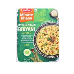 [0100003280] HALDIRAMS MASALA HYDERABADI BIRYANI 200GM
