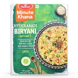[0100003280] HALDIRAMS MASALA HYDERABADI BIRYANI 200GM
