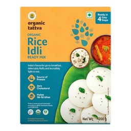 [0100008509] ORGANIC TATTVA RICE IDLI READY MIX 200GM