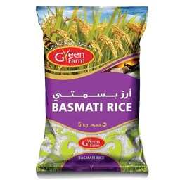[0100013923] GREEN FARM BASMATI RICE 5KG