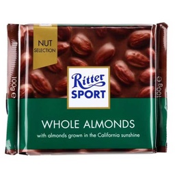 [0100019597] RITTER WHOLE ALMONDS 100G