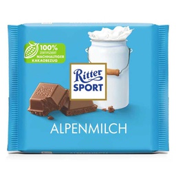 [0100025200] RITTER SPORT MILK CHOCO 100GM