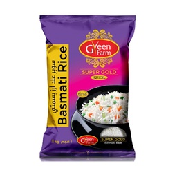 [0100016278] GREEN FARM SUPERGOLD BASMATI RICE  1KG