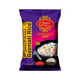 [0100016279] GREEN FARM SUPERGOLD BASMATI RICE 2KG