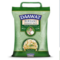 [0100021662] DAAWAT EXT LONG GRAIN BASMATI RICE 5KG