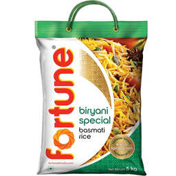 [0100026488] FORTUNE BIRYANI SPECIAL BASMATI RICE 5KG