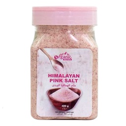 [0100003942] ORGANIC SECRETS HIMALAYAN PINK SALT 400 GM JAR