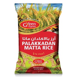[0100016295] GREEN FARM PALAKKADAN MATTA RICE  1KG