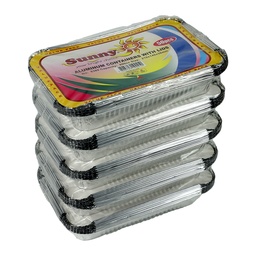 [0100026507] SUNNY ALUMINIUM CONTAINER 8389 5PCS