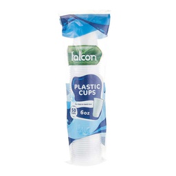 [0100020832] FALCON PLASTIC CUP 6 OZ