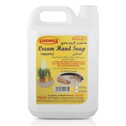 [0100002343] CHEMEX  CREAM HAND SOAP PINEAPPLE 4LTR