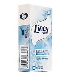 [0100025480] LINEX CLASSIC POCKET TISSUE 10PC