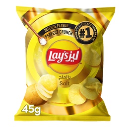 [0100012437] LAYS SALTED 45GM