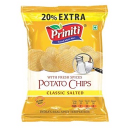 [0100017914] PRINITI POTATO CHIPS SALTED 100GM
