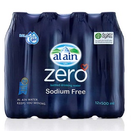 [0100012558] AL AIN WATER ZERO 500ML