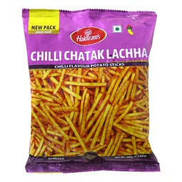 [0100001131] HALDIRAMS CHILLI CHATAK LACHA 200GM