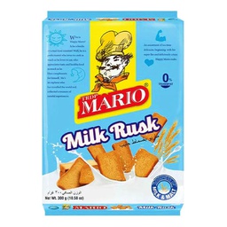 [0100001212] MARIO MILK RUSK 300GM